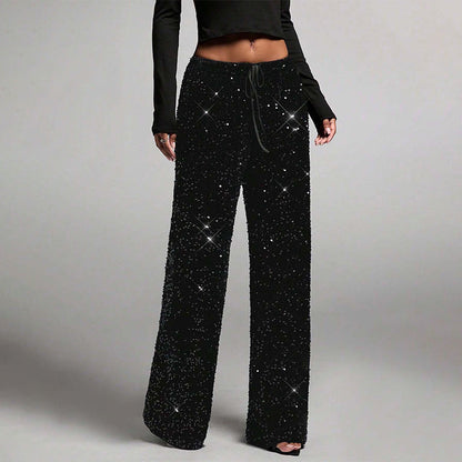 🛍️New Arrivals & Special Offer 👖Women's Elastic Waist Straight-Leg Pants
