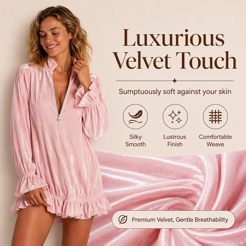 Women's Ruffled Long Sleeve Top