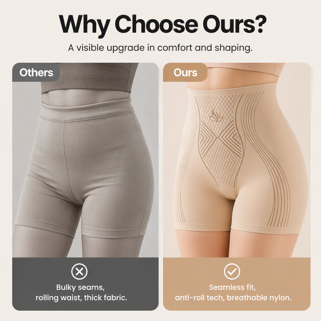 Women’s Seamless High Waisted Tummy Control Panties