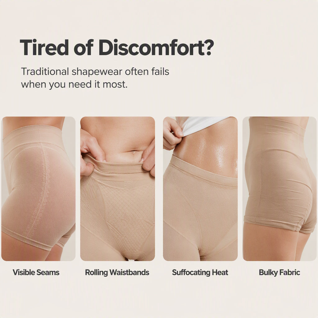 Women’s Seamless High Waisted Tummy Control Panties