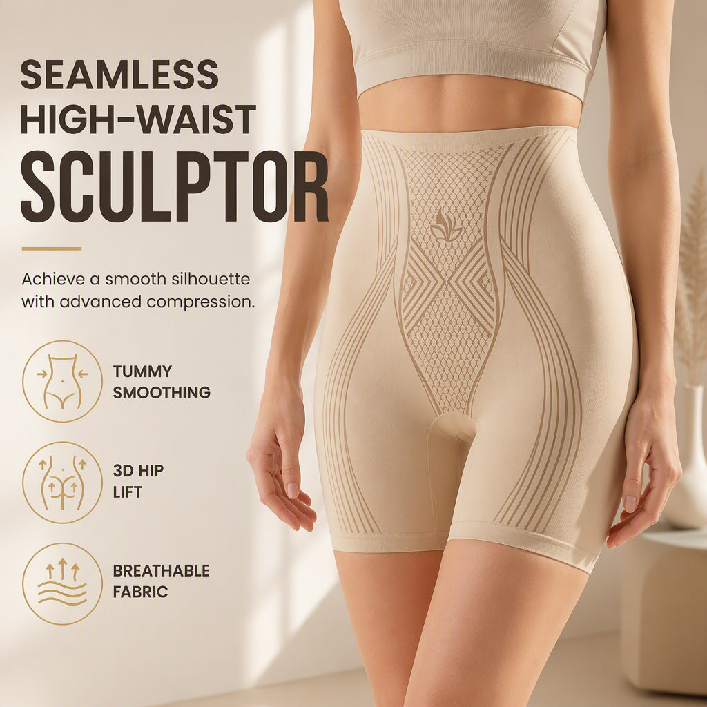 Women’s Seamless High Waisted Tummy Control Panties