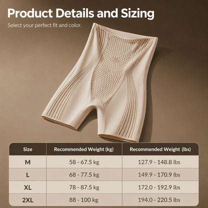 Women’s Seamless High Waisted Tummy Control Panties