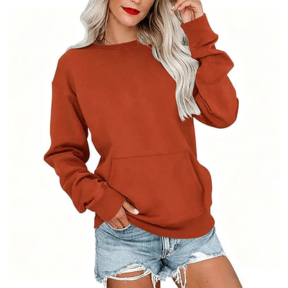 🥳2026 HOT SALE🥳💞Women's Casual Oversized Crewneck Sweatshirt