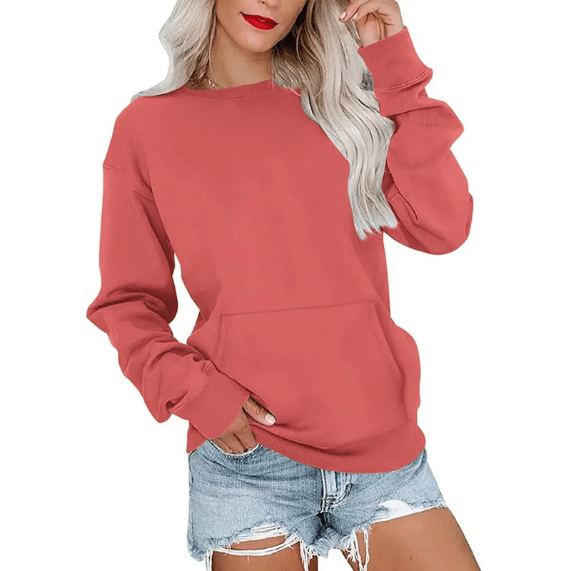 🥳2026 HOT SALE🥳💞Women's Casual Oversized Crewneck Sweatshirt