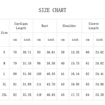 Mid-Length Knit Cardigan With Pockets