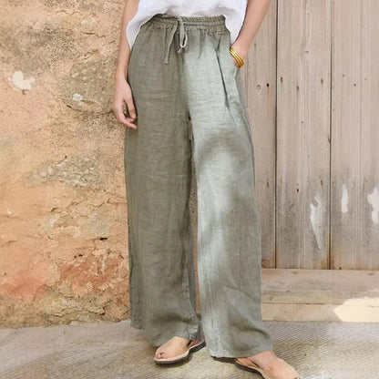 ⌛Limited-time offer-Women's Casual Drawstring Wide-Leg Pants🌿