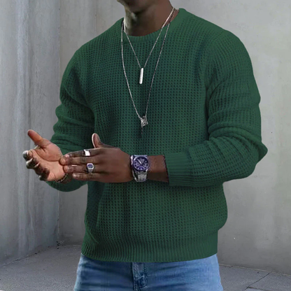 ✨2026 Collection at 50% OFF & FREE SHIPPING🎁JMIERR Men's Crewneck Sweater Soft Casual Sweaters Classic Long Sleeve Pullover Sweaters with Ribbing Edge