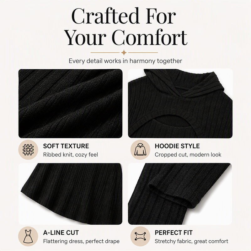 ⏰🍂Autumn Early Bird Sale-Women's 2-Piece Ribbed Knit Outfit