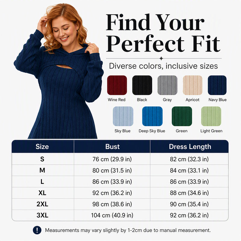 ⏰🍂Autumn Early Bird Sale-Women's 2-Piece Ribbed Knit Outfit