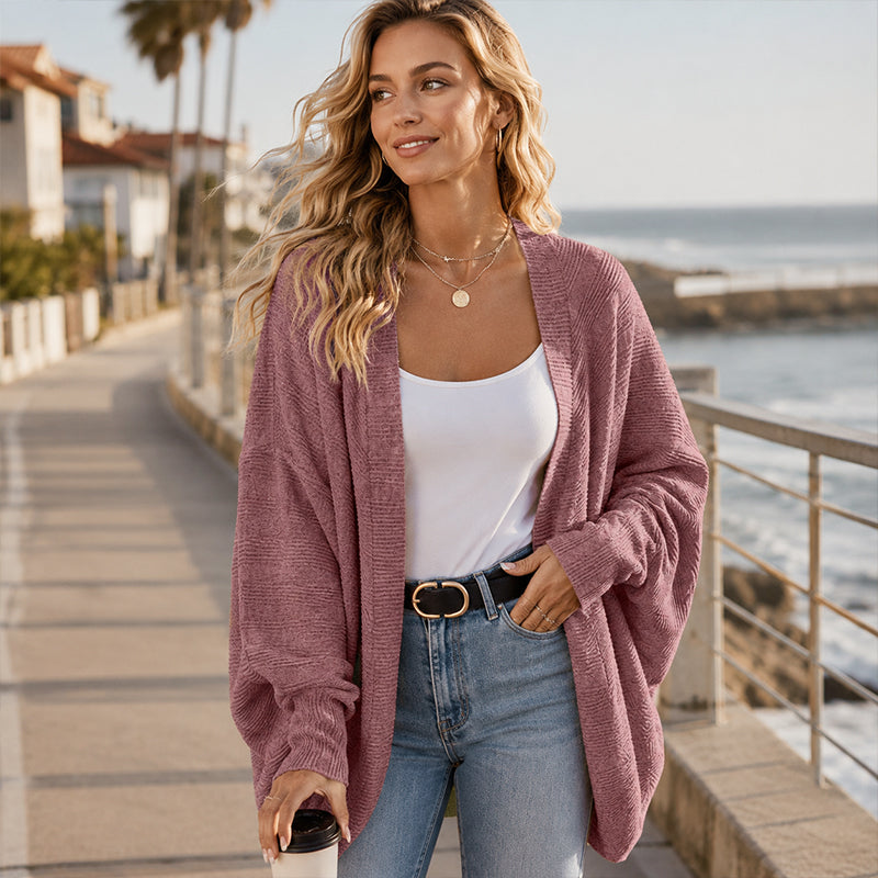 🌸Women's Loose Batwing Knit Cardigan
