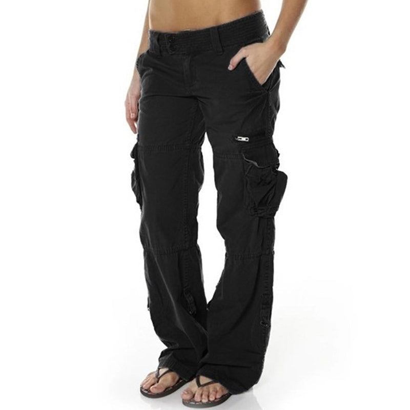 ⏰🍂Autumn Early Bird Sale-Women's Vintage Wide Leg Cargo Pants