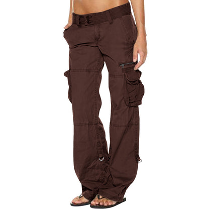 ⏰🍂Autumn Early Bird Sale-Women's Vintage Wide Leg Cargo Pants