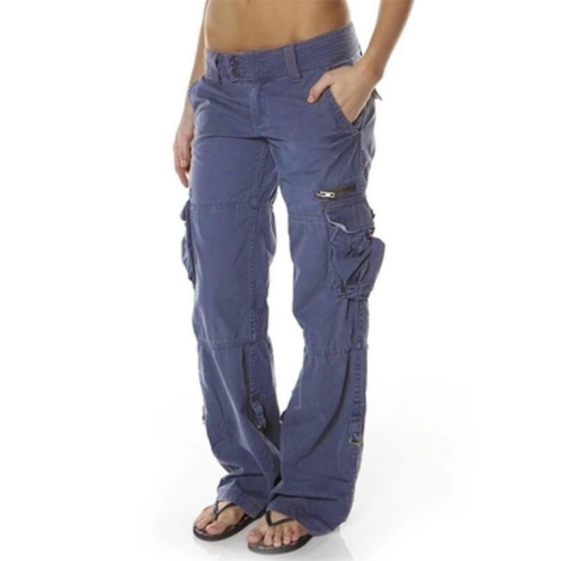 ⏰🍂Autumn Early Bird Sale-Women's Vintage Wide Leg Cargo Pants