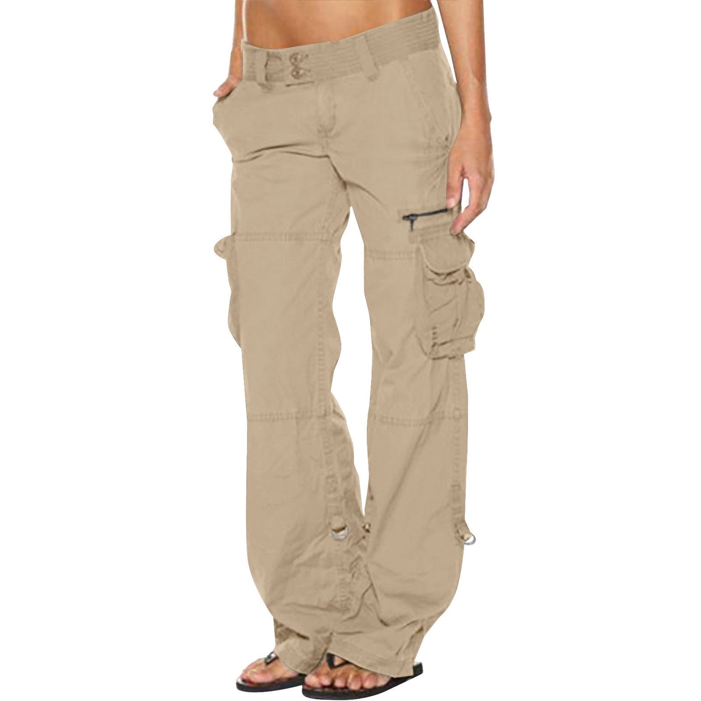⏰🍂Autumn Early Bird Sale-Women's Vintage Wide Leg Cargo Pants