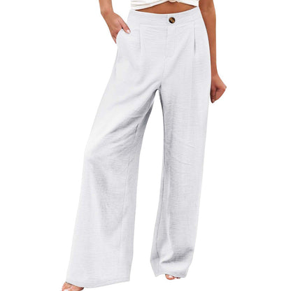 ⏰🍂Autumn Early Bird Sale-Women's High Waist Wide-Leg Casual Pants