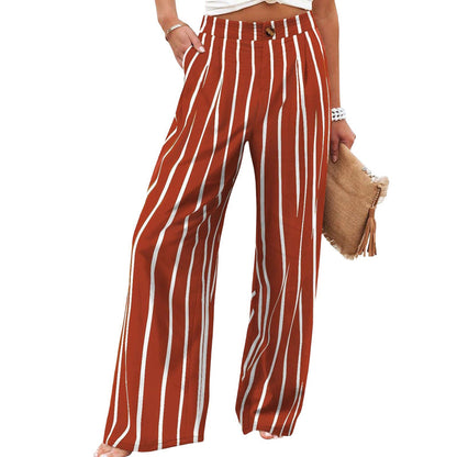 ⏰🍂Autumn Early Bird Sale-Women's High Waist Wide-Leg Casual Pants