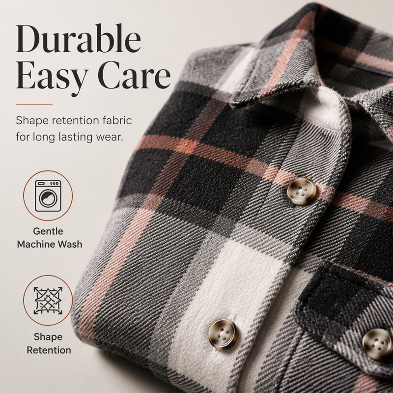 Warm Plaid Shacket
