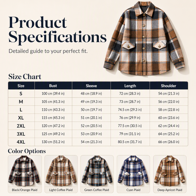 Warm Plaid Shacket