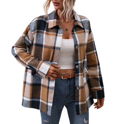 Warm Plaid Shacket