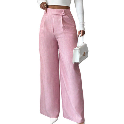 ✨New Arrivals & Special Offers-Women's Elegant  High Waist Wide Leg Pants