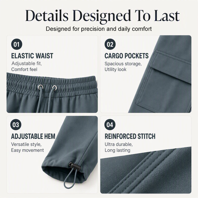 Women's Casual Cargo Capri Pants