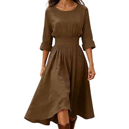 Women's Casual Cinched Waist Dress