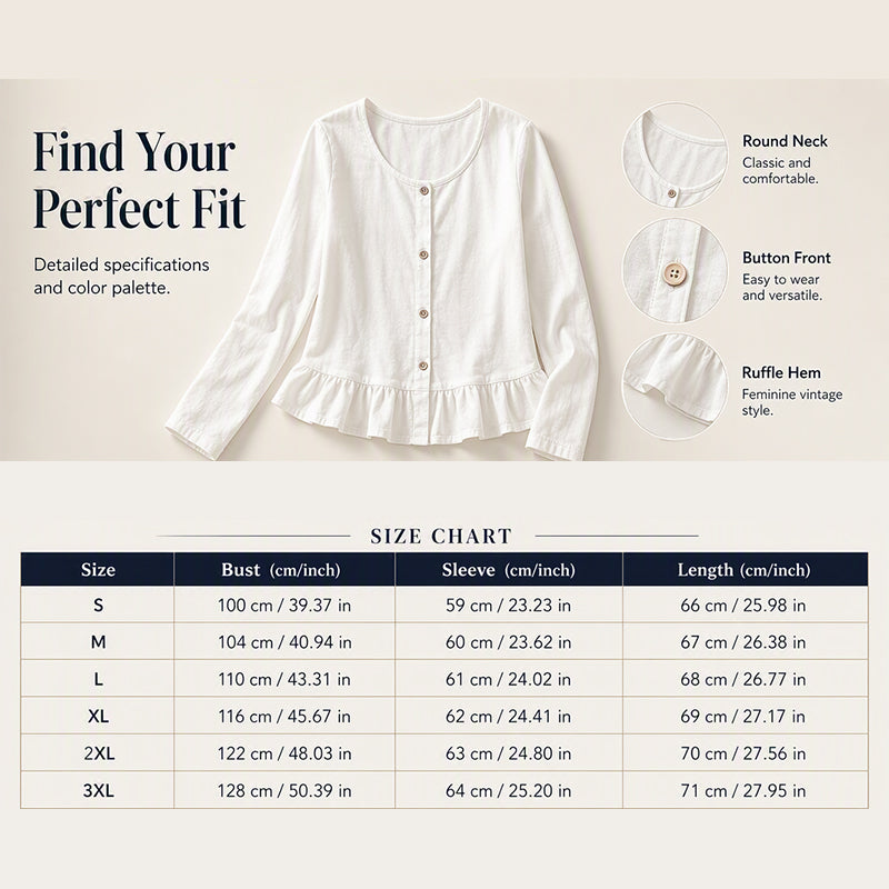 Women's Crew Neck Long Sleeve Top