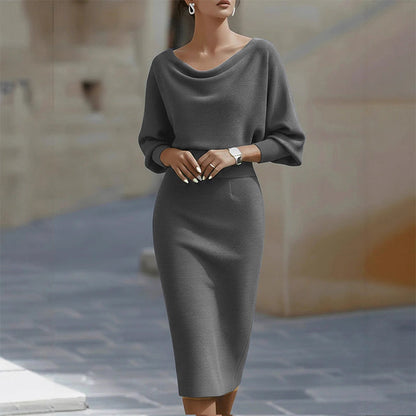 Women’s Elegant Waist-Cinching Slimming Dress
