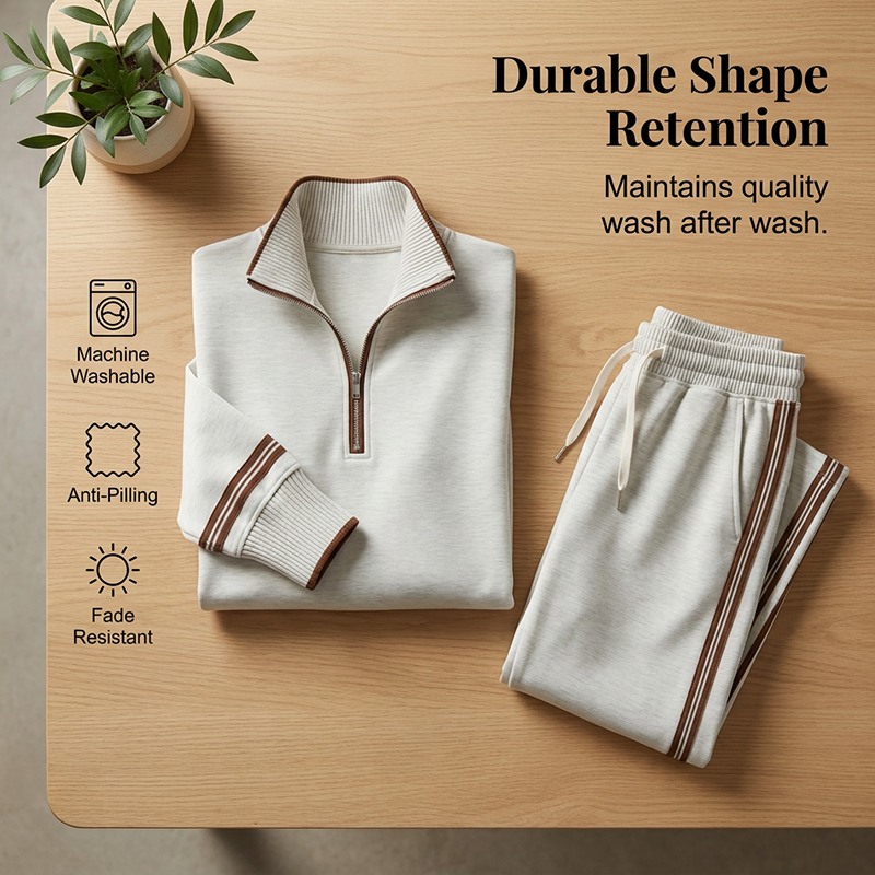 Women's Half-Zip Tracksuit Set