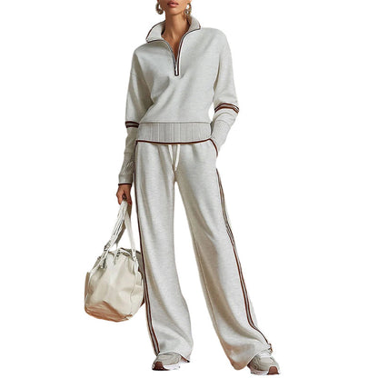 Women's Half-Zip Tracksuit Set