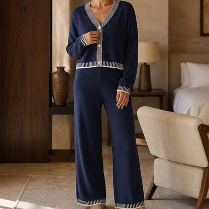 Women's Knit Two-Piece Sweater Set