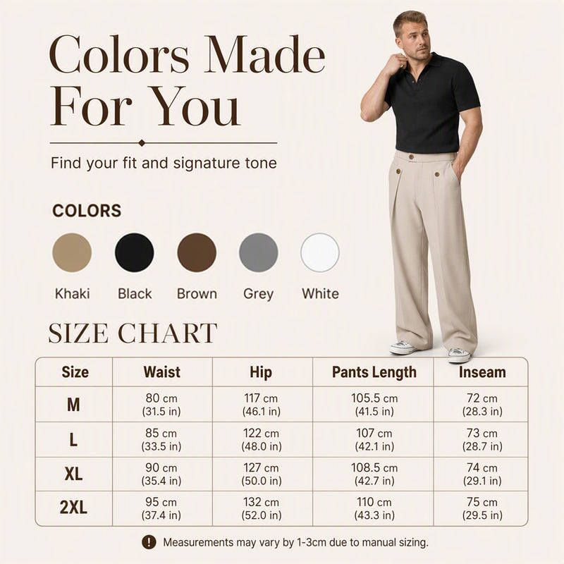 Men's Straight Leg Wrinkle Resistant Pants