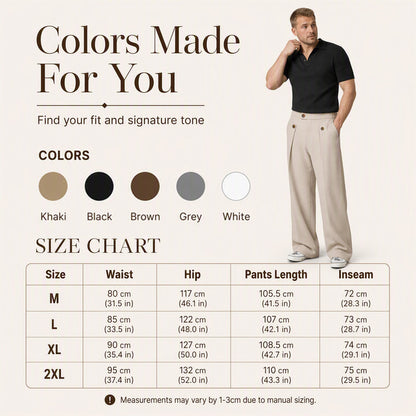 Men's Straight Leg Wrinkle Resistant Pants