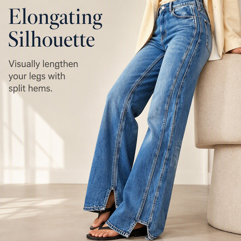 Women's High Waisted Wide Leg Jeans