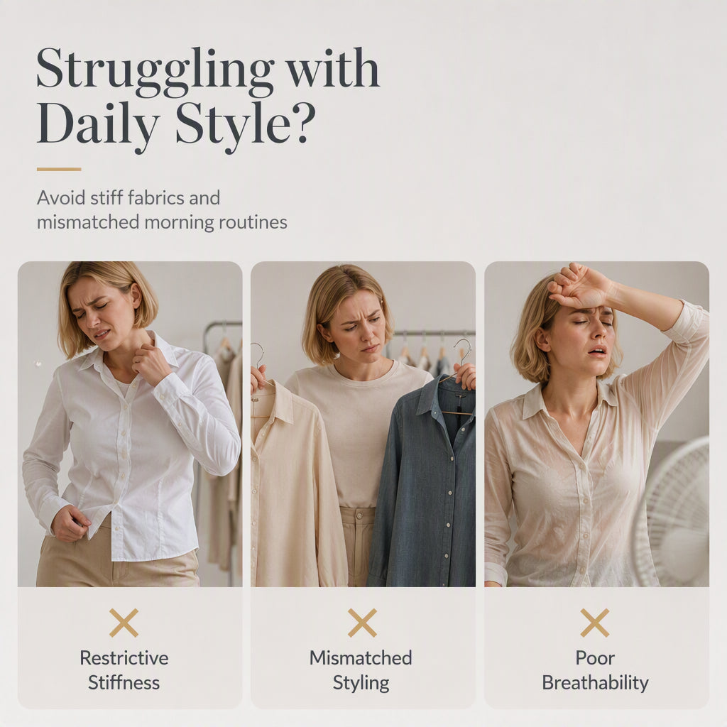 Women Casual Shirt & Long Skirt Two-Piece Set