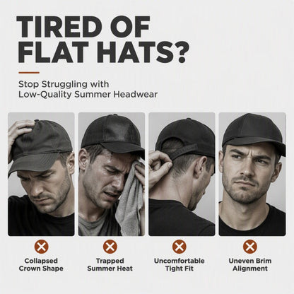 Men's Breathable Mesh Baseball Cap