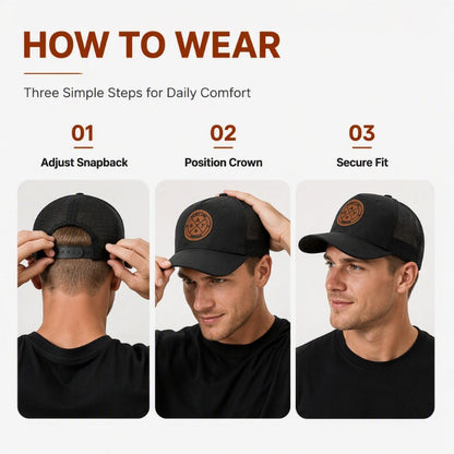 Men's Breathable Mesh Baseball Cap