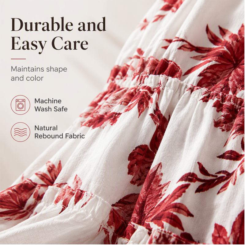 Women's Floral Print Maxi Dress