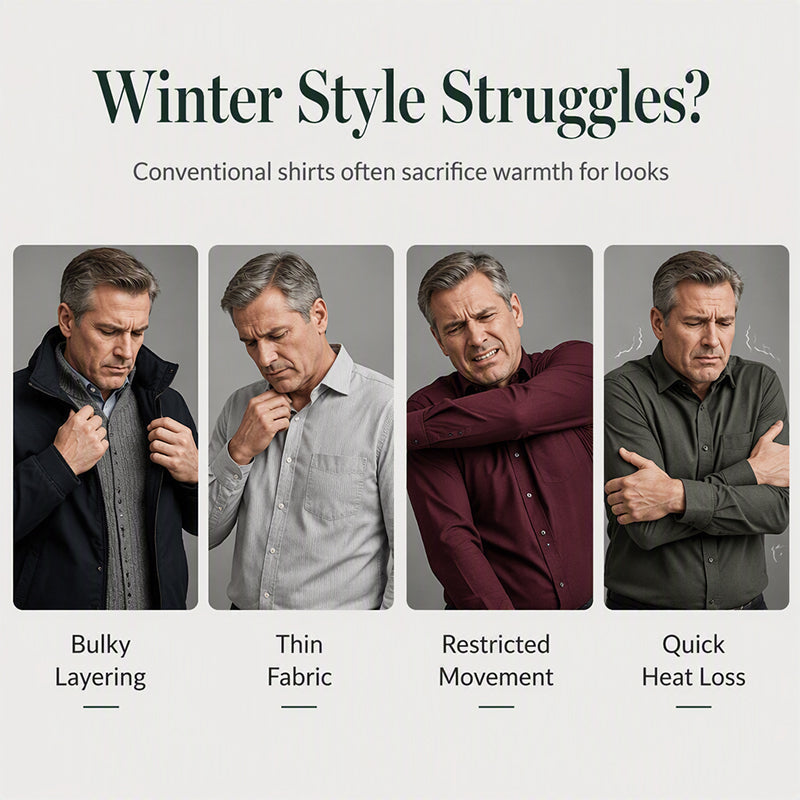 ⌛Limited-Time Offer🛍️Men's False Two-Piece Long Sleeve Top