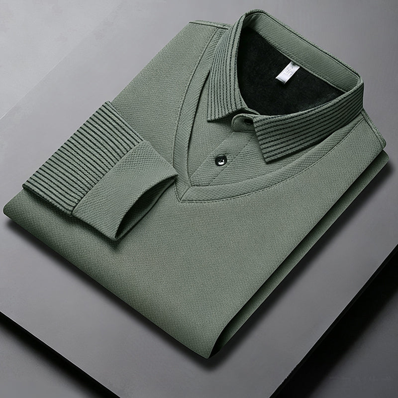 ⌛Limited-Time Offer🛍️Men's False Two-Piece Long Sleeve Top