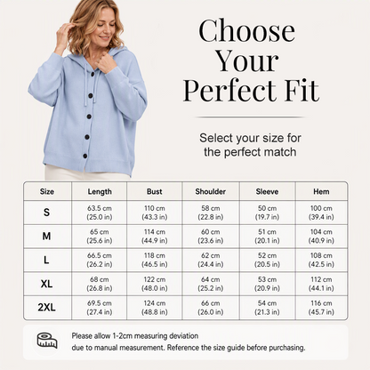 Women's Hooded Knit Cardigan
