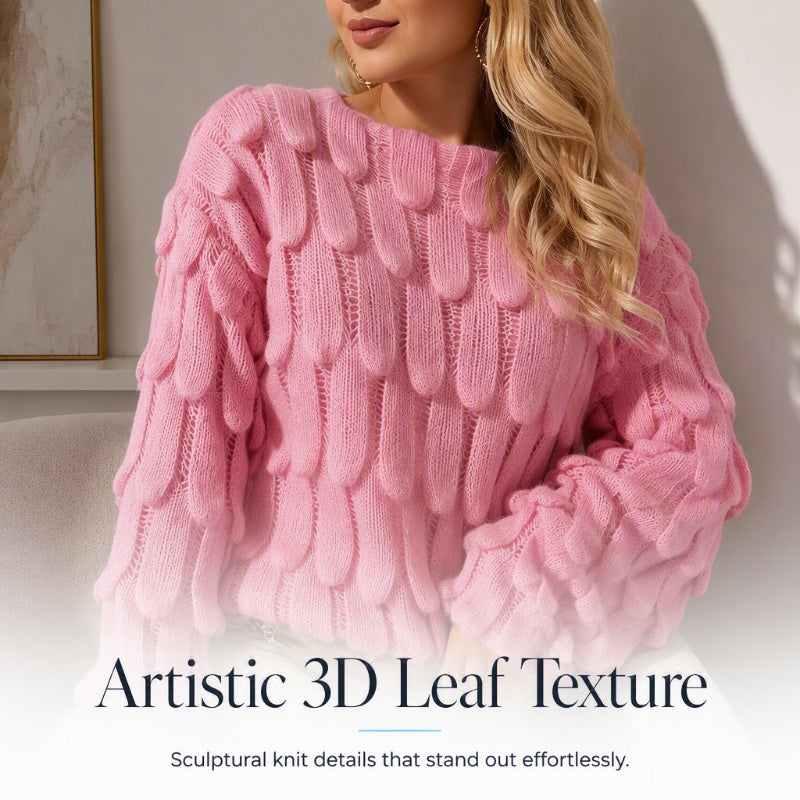 🍁New Fall Collection-Women's Hollow Out Slouchy Knit Sweater