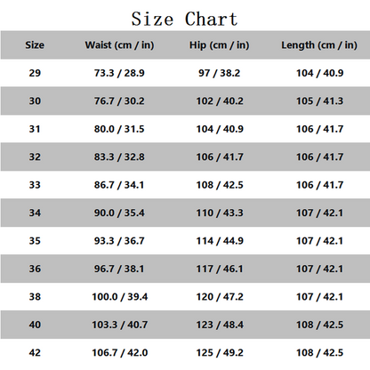 Men's Ice Silk Casual Trousers