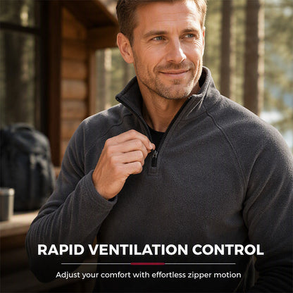⌛Limited-Time Offer-Men's Polar Fleece Stand Collar Warm Sweatshirt