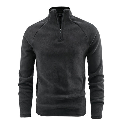 ⌛Limited-Time Offer-Men's Polar Fleece Stand Collar Warm Sweatshirt