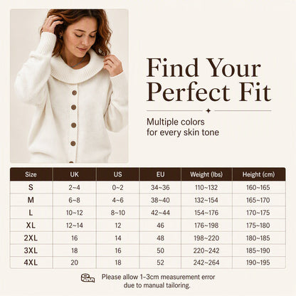 Women's Irregular Collar Knit Cardigan