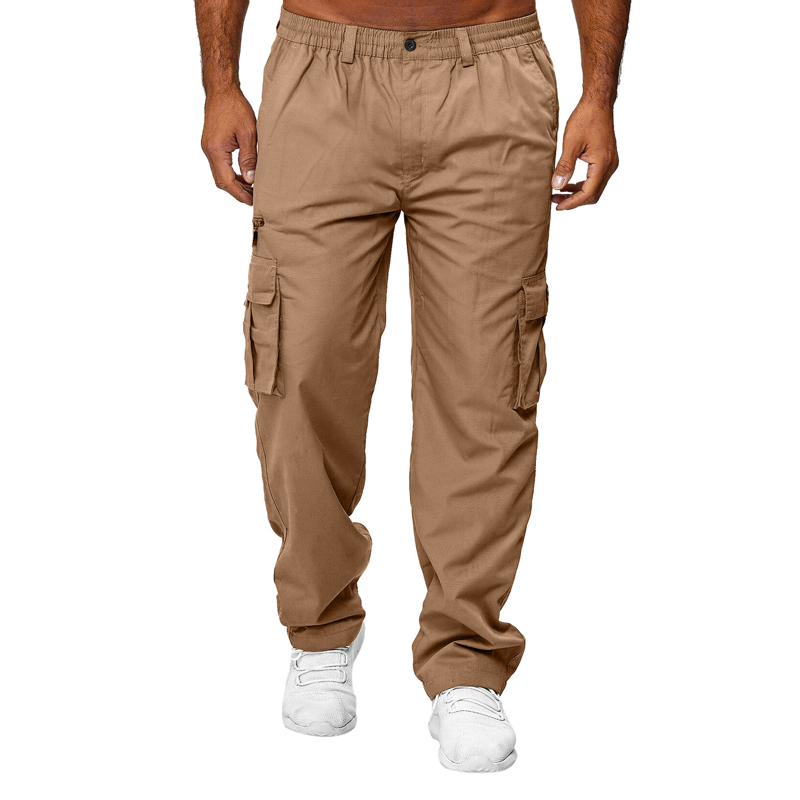 Men's Multi-Pocket Relaxed Fit Cargo Pants