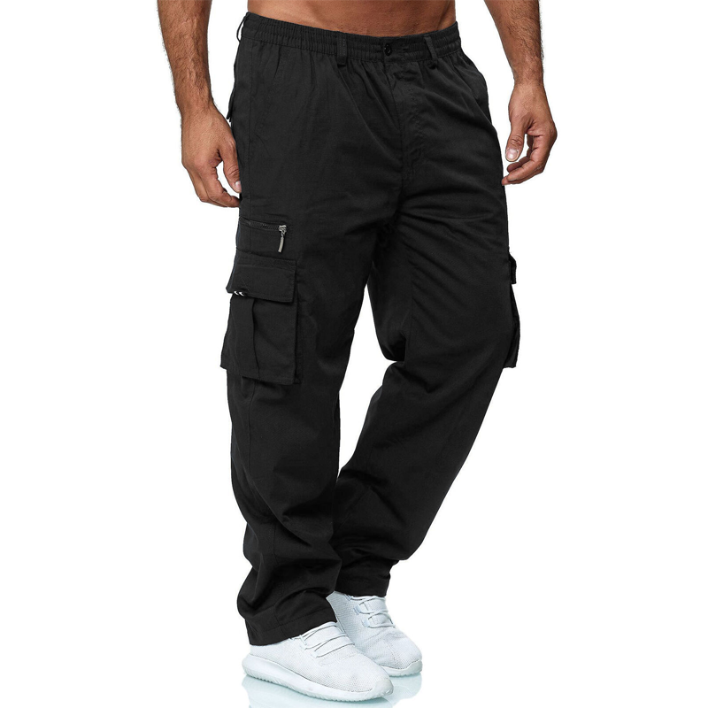Men's Multi-Pocket Relaxed Fit Cargo Pants