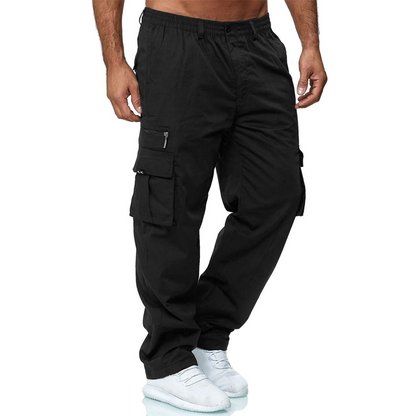 Men's Multi-Pocket Relaxed Fit Cargo Pants