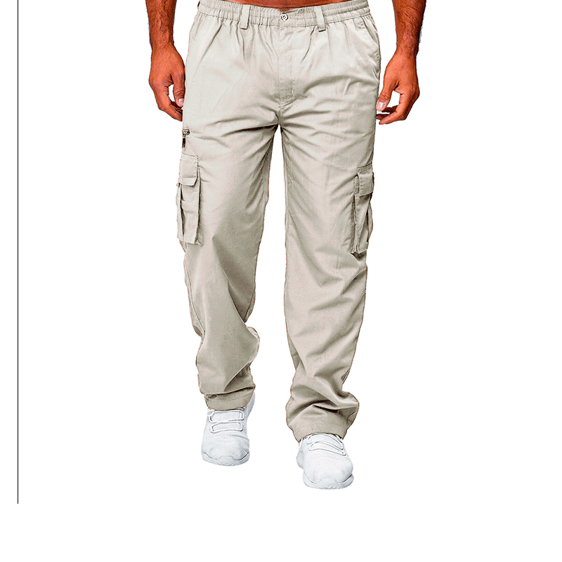 Men's Multi-Pocket Relaxed Fit Cargo Pants